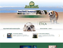 Tablet Screenshot of abrabull.com.br
